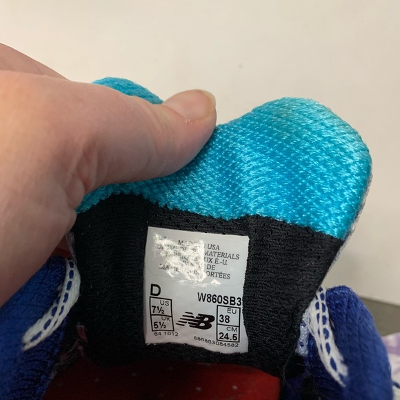 New Balance Womens 860v3 Stability Running size 7.5 - Picture 12 of 12